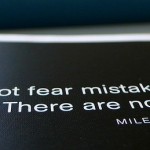 learn by making mistakes